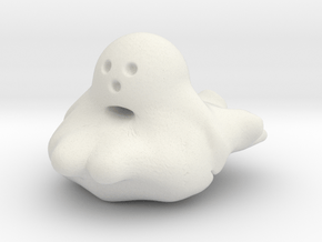 Ghosty in White Natural Versatile Plastic