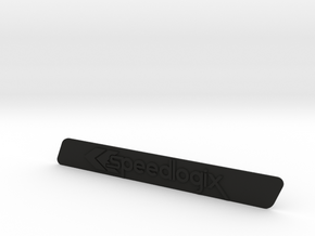 Speedlogix Badge in Black Natural Versatile Plastic