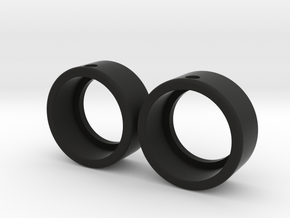 Zero Grip Front Tire for 15x8 Wheels ~19.5mm Dia in Black Natural Versatile Plastic