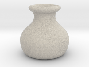 Simple Pot in Natural Sandstone