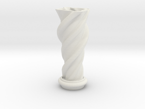 Vase 'Mini Anuya' - 5cm / 2" in White Natural Versatile Plastic