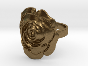 Rose Ring in Natural Bronze