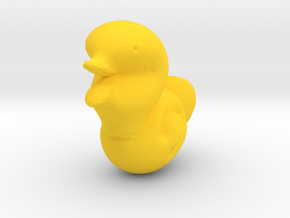 Ducky in Yellow Processed Versatile Plastic