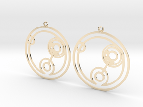 Billie - Earrings - Series 1 in 14K Yellow Gold