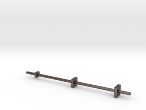 Le Chef replacement bar in Polished Bronzed Silver Steel