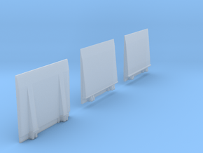 Ladeboardwand Für Sprinter/CRAFTER  2,45cm X 2cm H in Tan Fine Detail Plastic