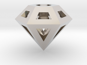 Diamond Pendant in Platinum
