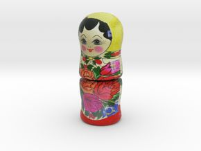 Russian Matryoshka - Piece 2 / 7 in Full Color Sandstone