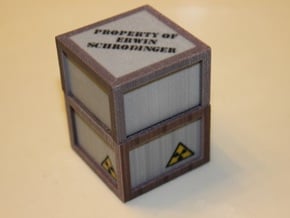 Schrödinger's Box in Full Color Sandstone