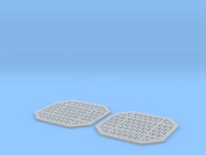 Access Panels 1mm Pair in Tan Fine Detail Plastic