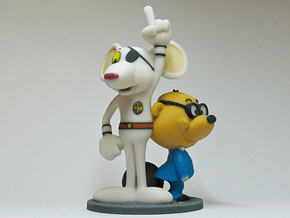 Danger Mouse and Penfold in Full Color Sandstone