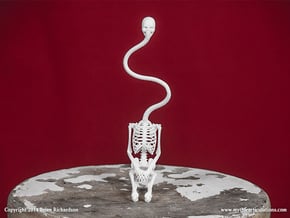 Rokurokubi Skeleton in White Natural Versatile Plastic