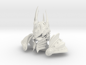 Lich King style armor in White Natural Versatile Plastic