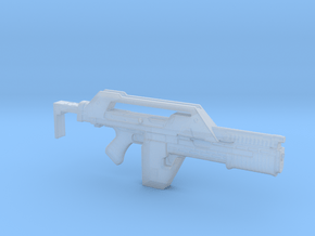 Pulse Rifle 1:24 in Smooth Fine Detail Plastic