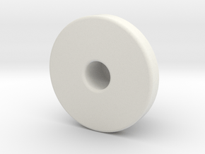 iStably Pro Ceramic - Pan Bearing Cap in White Natural Versatile Plastic