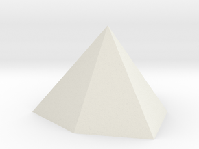 Ditrigonal pyramid in White Natural Versatile Plastic