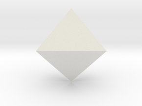 Trigonal bipyramid in White Natural Versatile Plastic