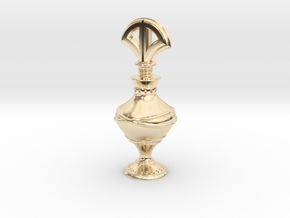 Eyeliner Bottle - Kohl in 14k Gold Plated Brass