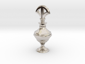 Eyeliner Bottle - Kohl in Rhodium Plated Brass