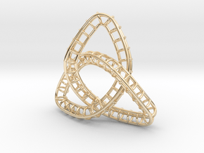 Triquetra Frame in 14K Yellow Gold