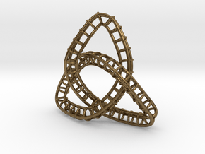 Triquetra Frame in Natural Bronze
