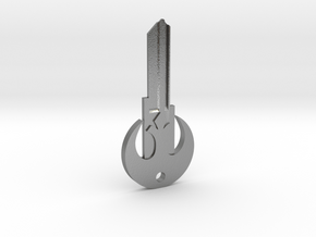 Rebel House Key Blank - KW11/97 in Natural Silver