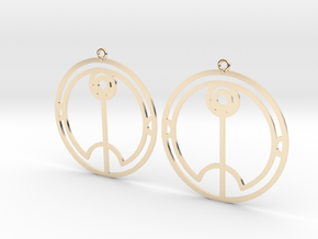 Talia - Earrings - Series 1 in 14K Yellow Gold