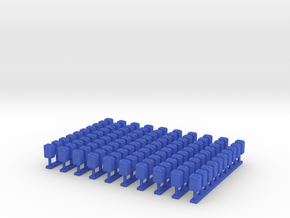 Blauer Kanister 100x in Blue Processed Versatile Plastic