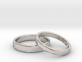 Rings Wedding in Platinum