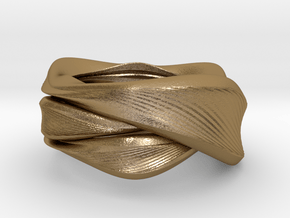 Ossis Bracelet  in Polished Gold Steel