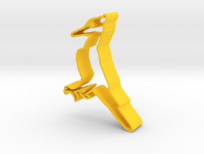 Ivory-Billed Woodpecker in Yellow Processed Versatile Plastic