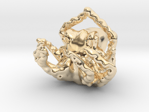 OctoPendant in 14K Yellow Gold