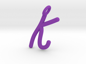 K in Purple Processed Versatile Plastic