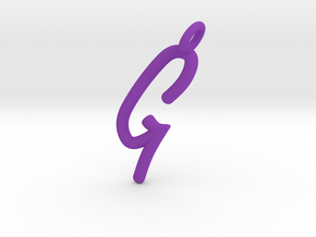 G in Purple Processed Versatile Plastic