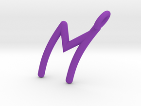M in Purple Processed Versatile Plastic