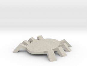 Spidey token in Natural Sandstone