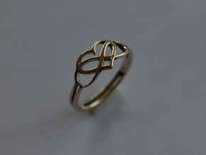 Forever Love Ring Ring Size 7 in 14K Yellow Gold