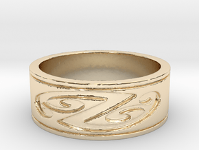 Jean Ring Size 9 in 14K Yellow Gold