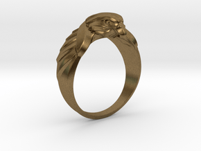 Eagle Ring 19mm in Natural Bronze