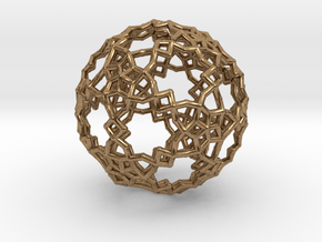 Sphere-132 in Natural Brass