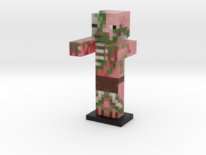 Zombie Pigman (sans sword) in Full Color Sandstone