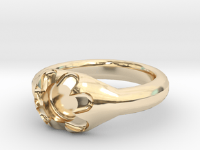 Scalloped Ring (size 7.5) in 14K Yellow Gold