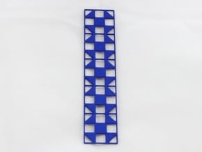 Shoo Fly Bookmark in Blue Processed Versatile Plastic