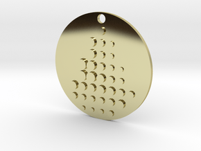 Parametric Circles in 18K Gold Plated