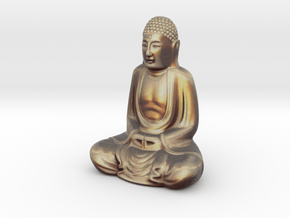 Textured Buddha: dawn sky. in Full Color Sandstone