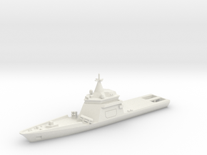 07SF01 1:700 Gowind OPV w/Exocet in White Natural Versatile Plastic