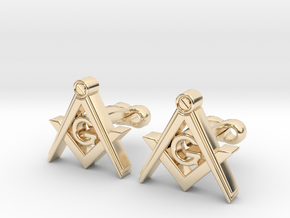 Freemason CL X2 in 14k Gold Plated Brass