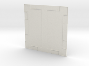 Sample Floor 003 in White Natural Versatile Plastic