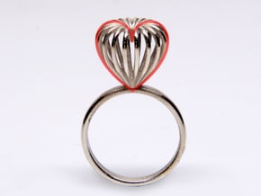 Infinite Love Ring Size 8 in Polished Silver