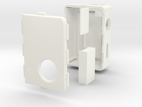 MarkV v3 Box Mod Bottom Feeder in White Processed Versatile Plastic